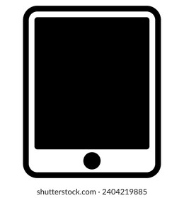 office tools tablet vector object illustration