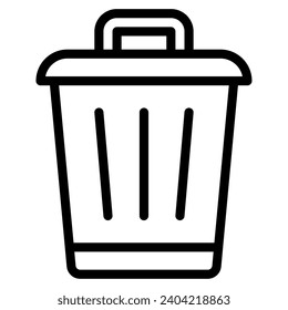 office tools trash vector object illustration