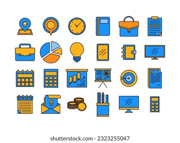 Office Tools Vector Collection Set