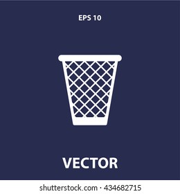 office trash icon. office trash sign