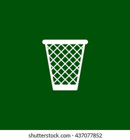 office trash icon. office trash sign