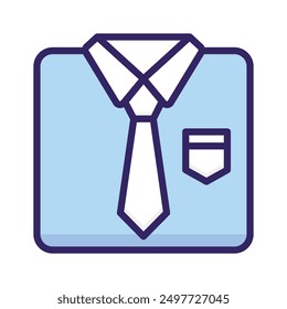 Diseño de Vector uniforme de oficina en estilo moderno
