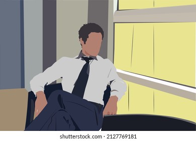 office vector design  illustration for digital printing and screen printing | royalty-free design for print tee shirt, web, packaging, poster, tote bag, advertising, merchandise and other uses 