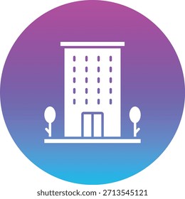 Icono de Vector de Office. Se puede utilizar para aplicaciones de impresión, móviles y de Web.
