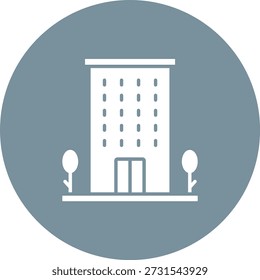 Icono de Vector de Office. Se puede utilizar para aplicaciones de impresión, móviles y de Web.