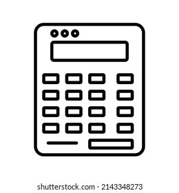 office vector icon set. Line vector icons like printer, phone, cabinet and others related to office equipment on white background. Editable flat line vector illustration.