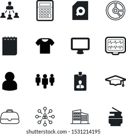 office vector icon set such as: wide, find, teamwork, printer, summer, scanner, handle, book, shape, laser, multimedia, bag, shirt, diagnostic, note, graduation, accessory, academic, sheet, study