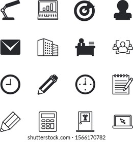 office vector icon set such as: hand, connection, worker, simple, mathematics, search, address, team, board, warranty, company, vitamin, clean, seal, therapy, message, decoration, receive, physician
