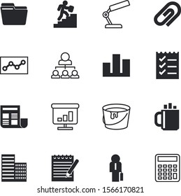 office vector icon set such as: mathematics, city, interface, diary, frame, checklist, loan, architecture, step, house, leadership, desktop, tree, accounting, illuminate, organize, building