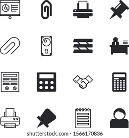 office vector icon set such as: rack, stationery, painting, isometric, index, leadership, info, stock, together, write, line, notebook, diagram, frame, wire, desk, working, shake, retro, young, flip