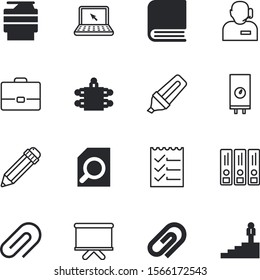 office vector icon set such as: connection, scan, clipboard, storage, study, desktop, phone, agent, telemarketing, room, stack, notebook, photocopy, climb, conference, character, online, paperwork