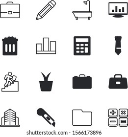 office vector icon set such as: file, stock, organization, clothing, pot, neck, apartment, achievement, flower, app, internet, stair, elements, botanical, wear, sales, staircase, creative