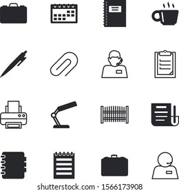 office vector icon set such as: mocha, break, lock, clip, cup, collection, hot, print, loan, home, email, hotline, deed, printer, credit, lease, image, year, yellow, decoration, card, attachment