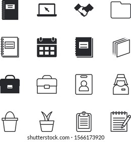 office vector icon set such as: leadership, view, medic, home, network, folders, pen, department, hospital, display, character, relationship, female, communication, plant, potted, name, house