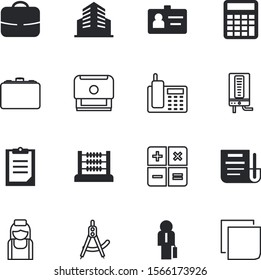 office vector icon set such as: technical, intern, identity, money, bead, blueprint, template, checklist, note, visa, doctor, profession, access, designer, speaker, toy, male, draw, legal, message