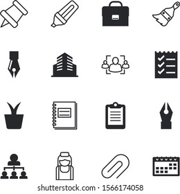 office vector icon set such as: digital, houseplant, email, date, label, card, intern, occupation, real, taking, learning, healthcare, hotel, computer, man, warehouse, standing, hiring, stethoscope