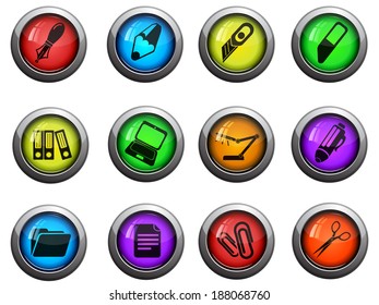 Office vector icons