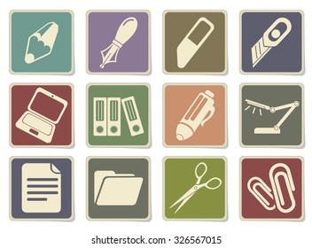 Office vector icons