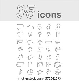 office vector icons