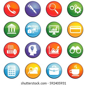 office vector icons for user interface design