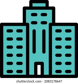 office vector illustration isolated on a transparent background . color vector icons for concept or web graphics.