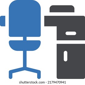 office Vector illustration on a transparent background.Premium quality symbols.Glyphs vector icon for concept and graphic design.