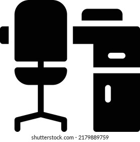 office Vector illustration on a transparent background.Premium quality symbols.Glyphs vector icon for concept and graphic design.