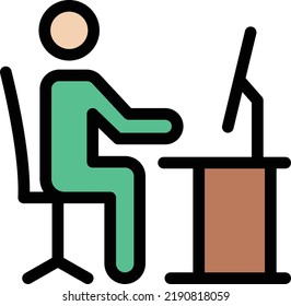 Office Vector Illustration auf transparentem Hintergrund.Premium-Qualität symmbols.Stroke Vektorsymbole für Konzept und Grafikdesign.