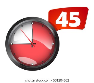 hour and 45 min timer