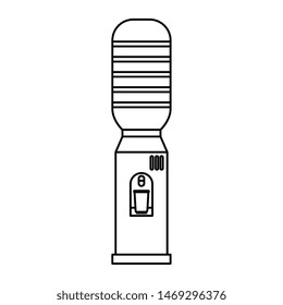 office water dispenser isolated icon
