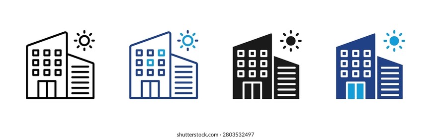 Office Web icon with multiple style collection