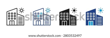 Office Web icon with multiple style collection