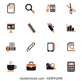 office web icons for user interface design