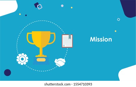 office website flat design easy to use template mobile apps management idea 