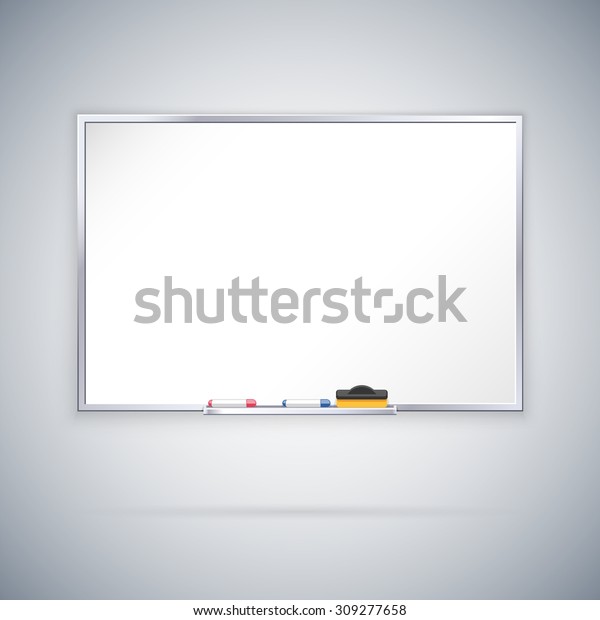 Office Whiteboard Stock Vector (Royalty Free) 309277658