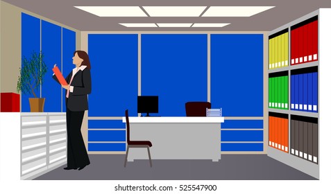 office window