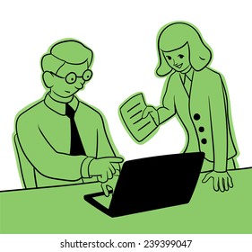 office work
