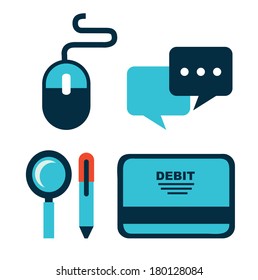 office work design over white background vector illustration 