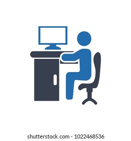 Office work icon