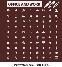 office work icons
