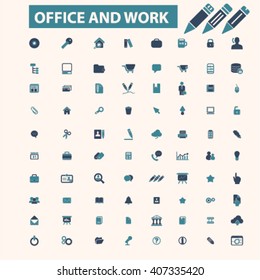 office work icons
