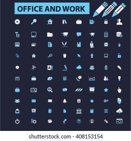 office work icons
