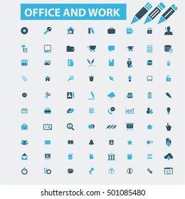 office work icons