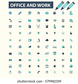 office work icons