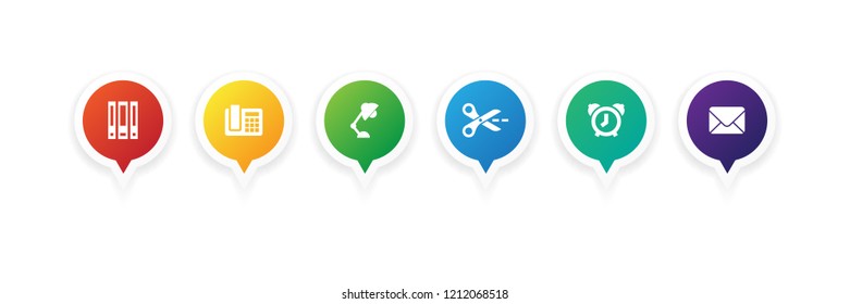 OFFICE WORK INFOGRAPHIC CONCEPT