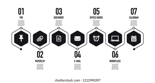 OFFICE WORK INFOGRAPHIC CONCEPT