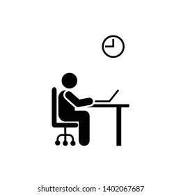 Office, work, job icon. Element of businessman icon. Premium quality graphic design icon. Signs and symbols collection icon for websites, web design, mobile app