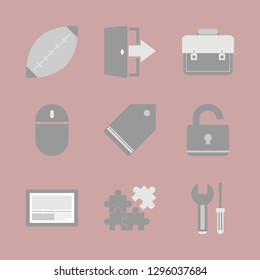 Office work and job. Icon set.