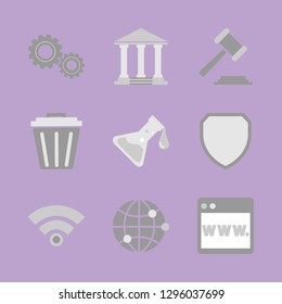 Office work and job. Icon set.