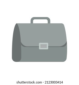 vector de bolsa de trabajo de oficina aislado en fondo blanco
